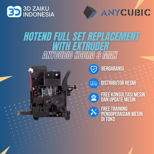 Anycubic Hotend Full Set Replacement with Extruder for Kobra 3 MAX 3D Printer